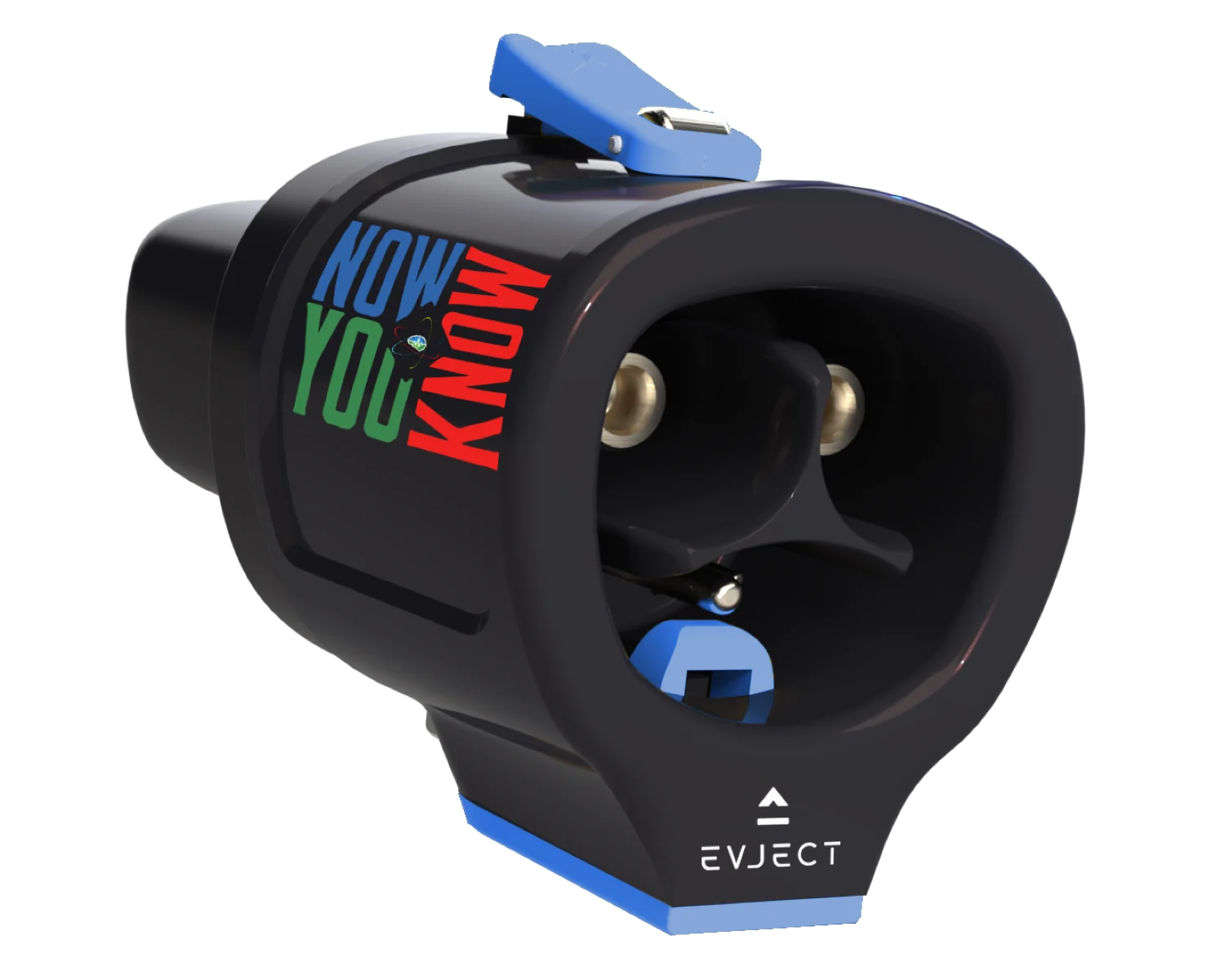 EVject launch creative, Tesla accessory