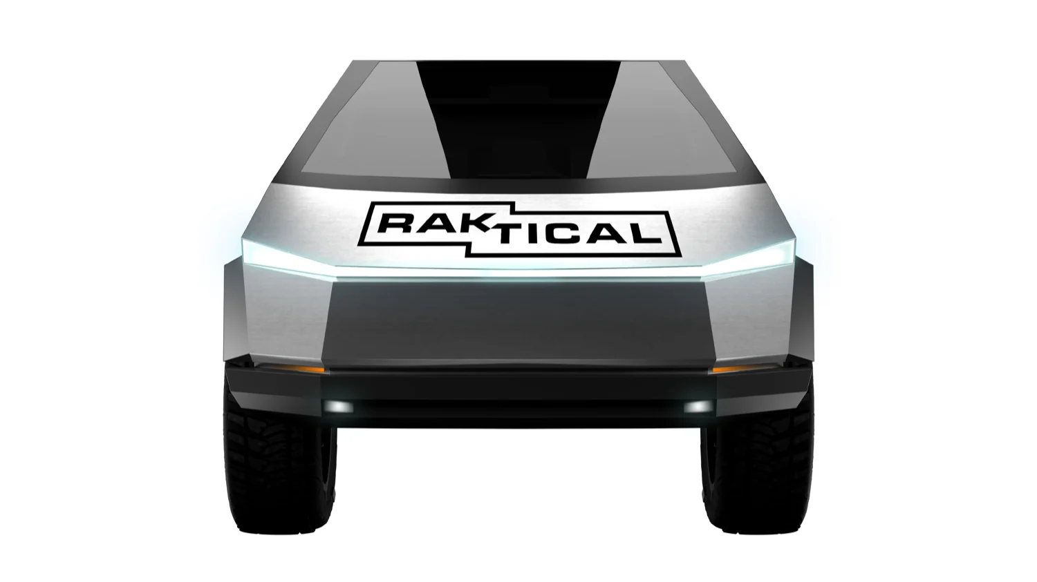 Raktical full Cybertruck wrap design