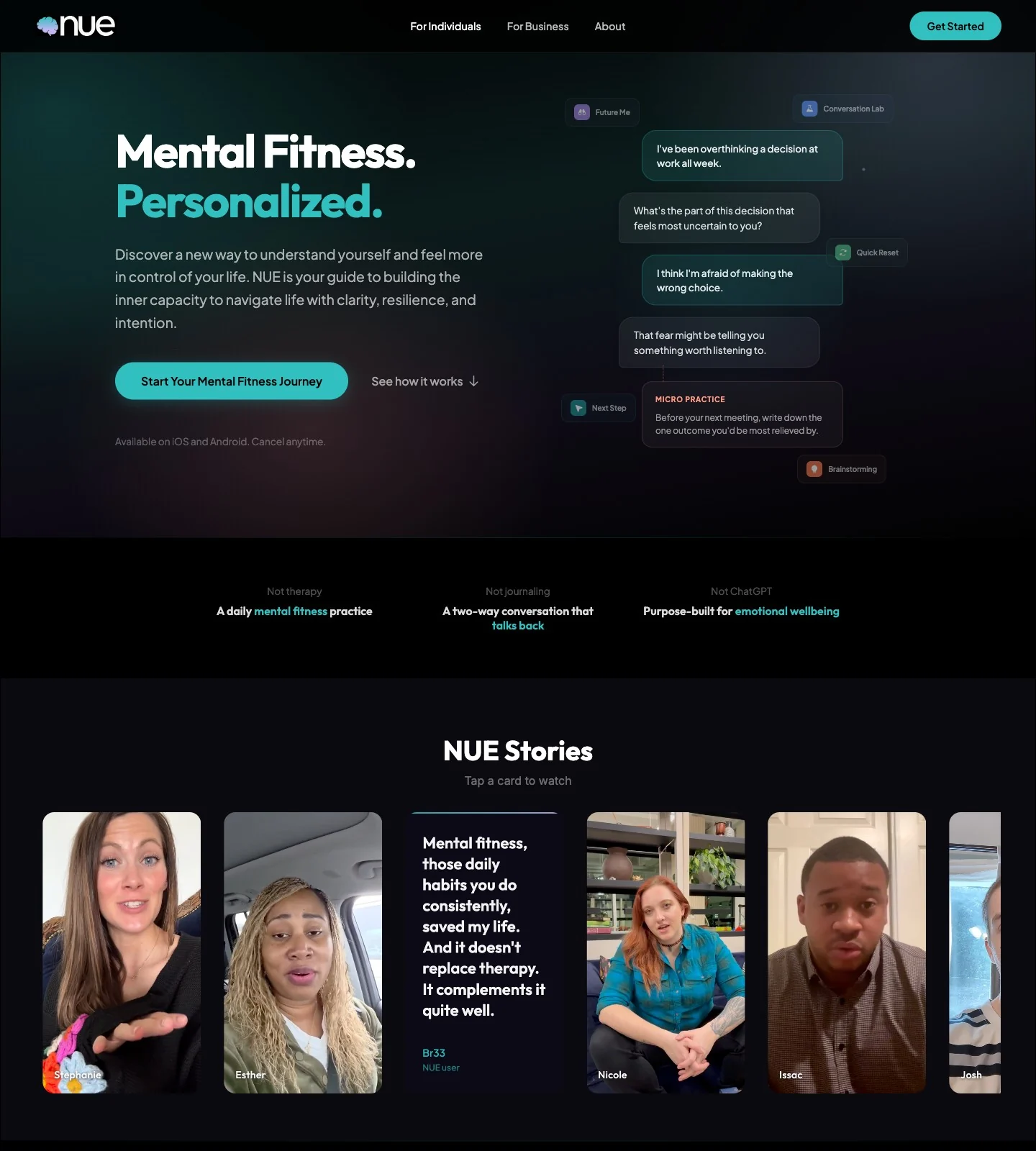 NUE website